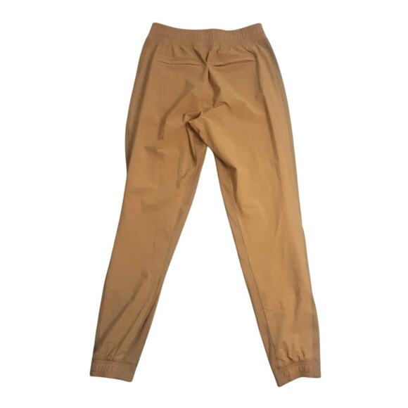 Athleta Textured Brooklyn Jogger Pants Mustard Yellow Women’s 0 - Picture 3 of 4